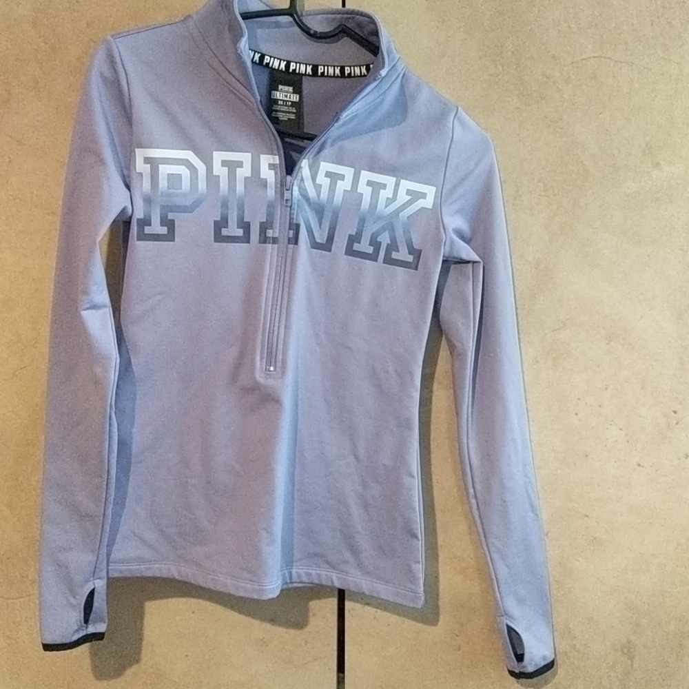 NWOT PINK Ultimate Half Zip
